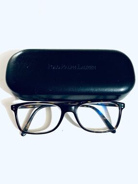 Polo Ralph Lauren Tortoiseshell Eyeglasses with Case